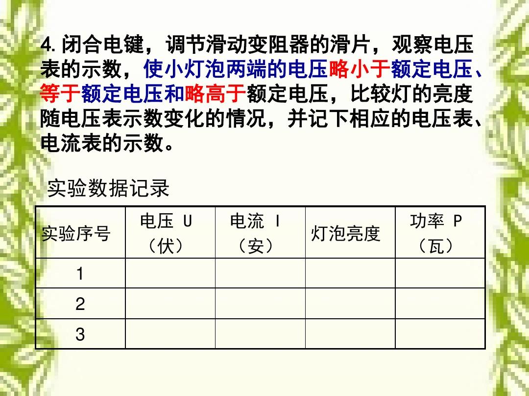 测量小灯泡电功率实验_测量小灯泡电功率实验报告_测量小灯泡功率
