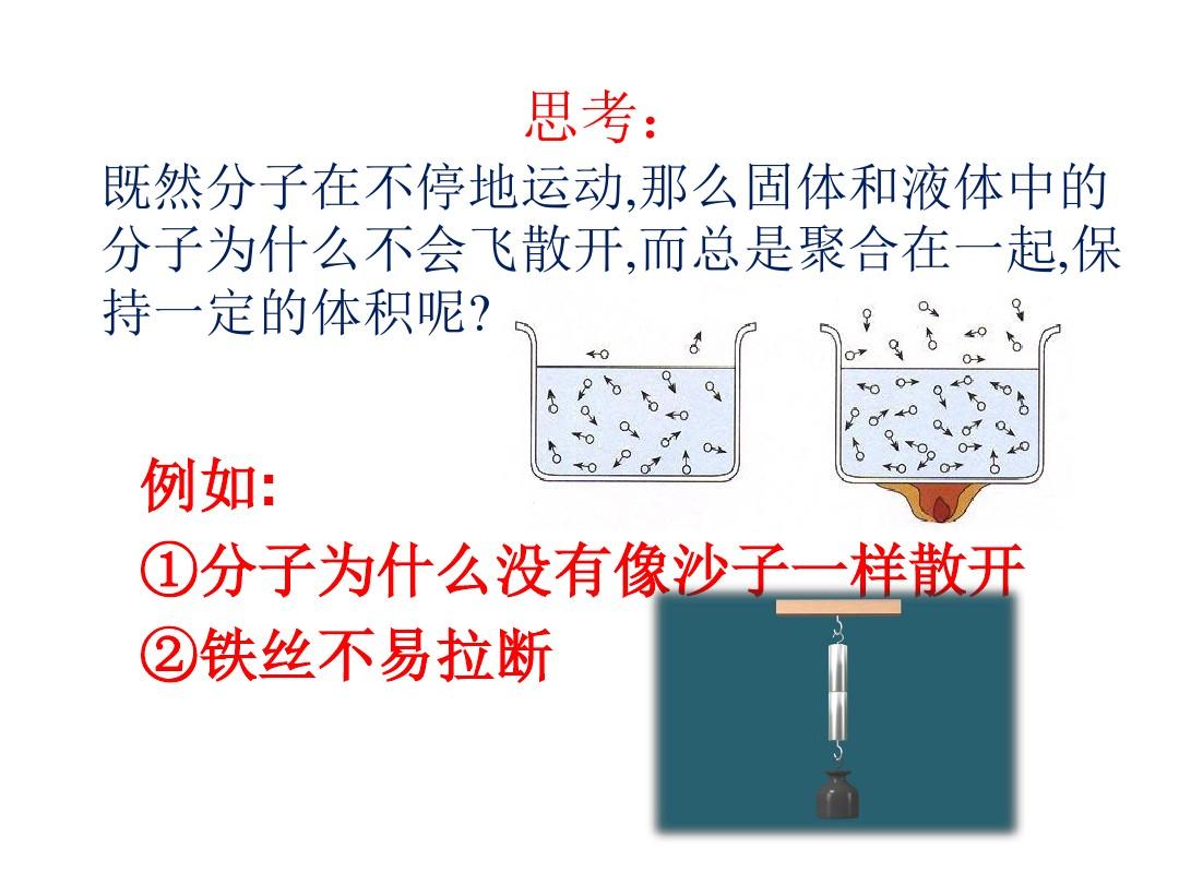 古诗中的分子热运动_分子热运动的五个例子_固态中水分子不运动