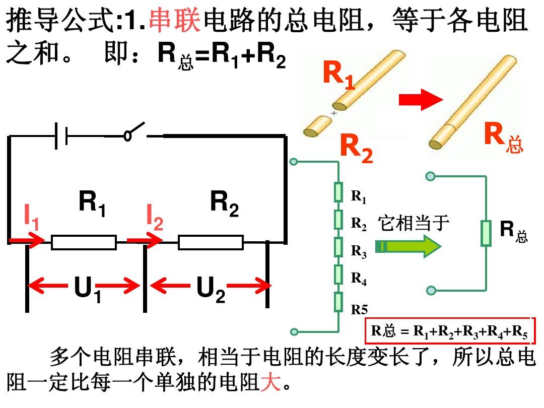电阻并联串联公式_串联和并联公式总结_串联分流并联分压的公式