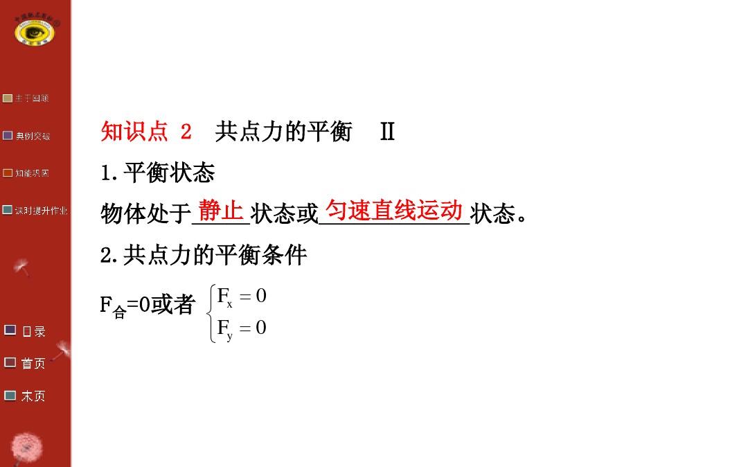 力平衡式传感器_力 物体的平衡 高考_二力平衡是哪两个力