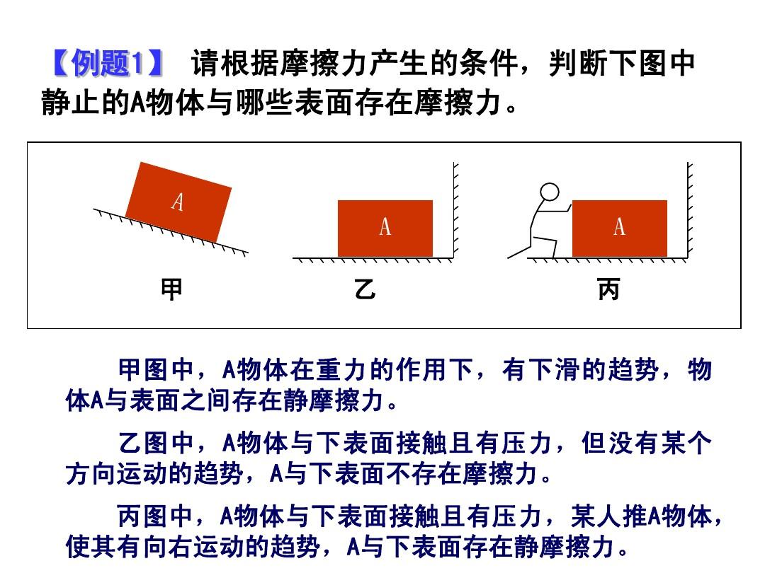 摩擦力的公式_摩擦力的计算公式初中_摩擦力的公式初中