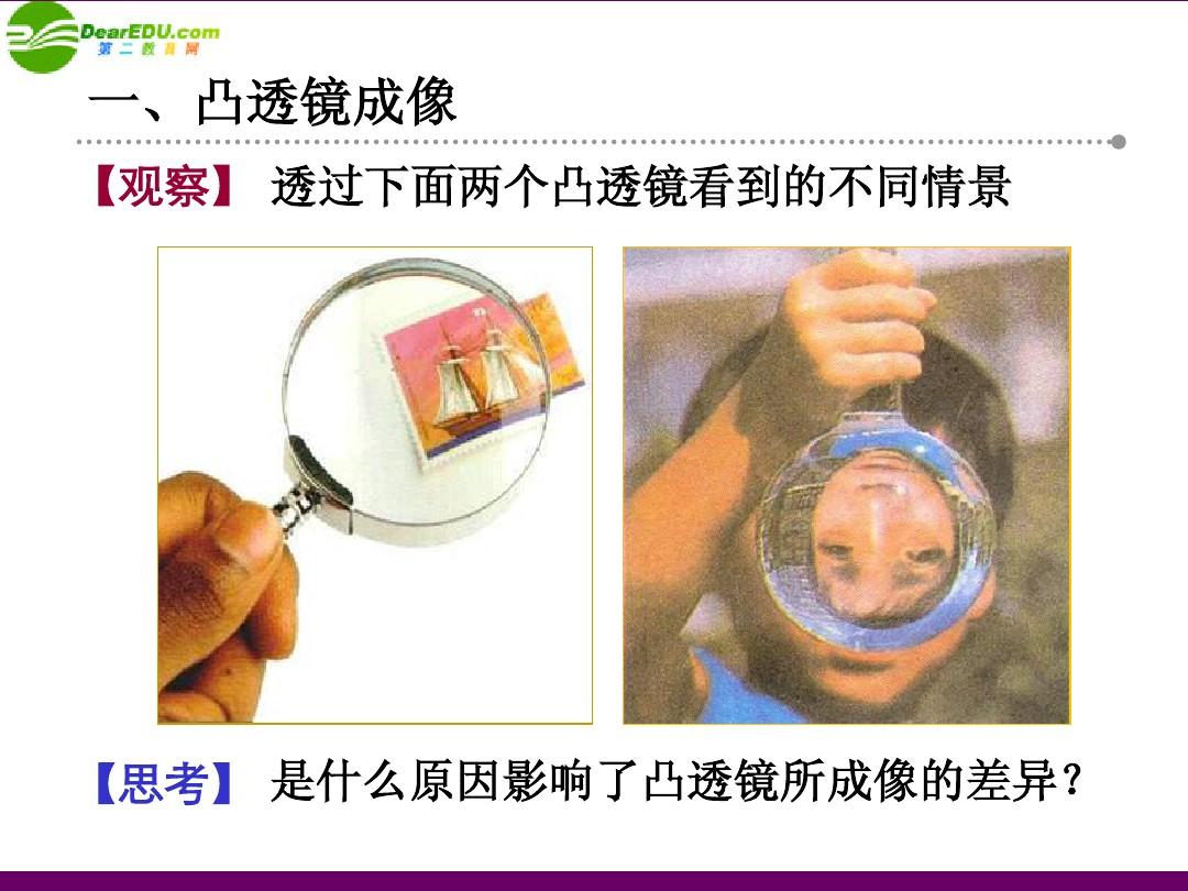 凸透镜成像原理的应用_成像凸透镜成像规律_凸透镜成像应用实例