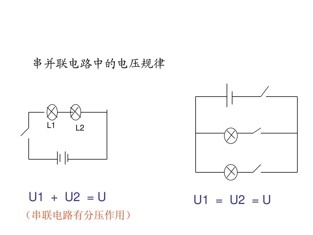 串联和并联讲解_串联和并联的口诀_串联和并联的区别口诀
