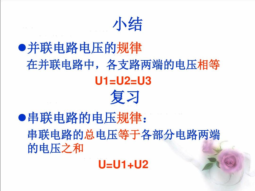 电流和电路ppt优秀课件_电流电路教学设计_电流电路教学视频教程