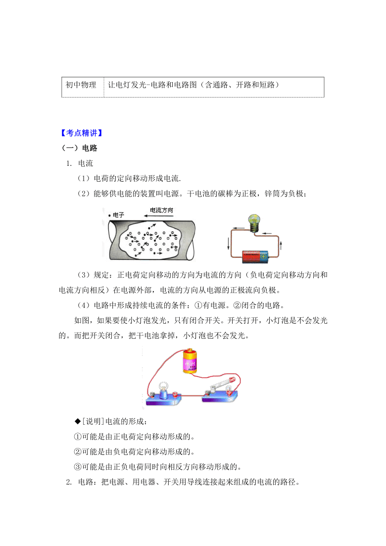 电流电路课件优秀公开课_15.2电流和电路ppt_电流和电路ppt幻灯片