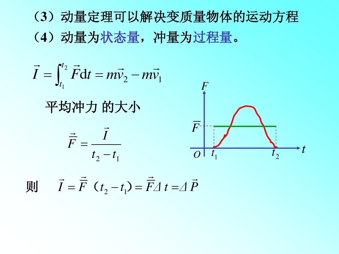 动量定理力和速度的方向_动量定理中力的方向_动量方程中力的方向