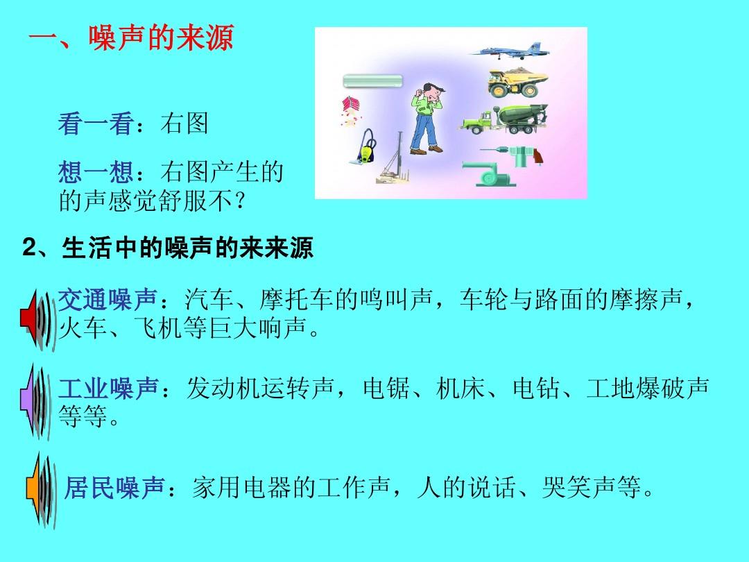 噪声的危害和控制评课材料_噪声的危害与控制评课稿_噪声评课危害控制材料怎么写