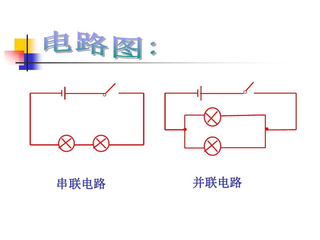 串联和并联的电路图_串联并联电路图讲解_串联并联电路图怎么画