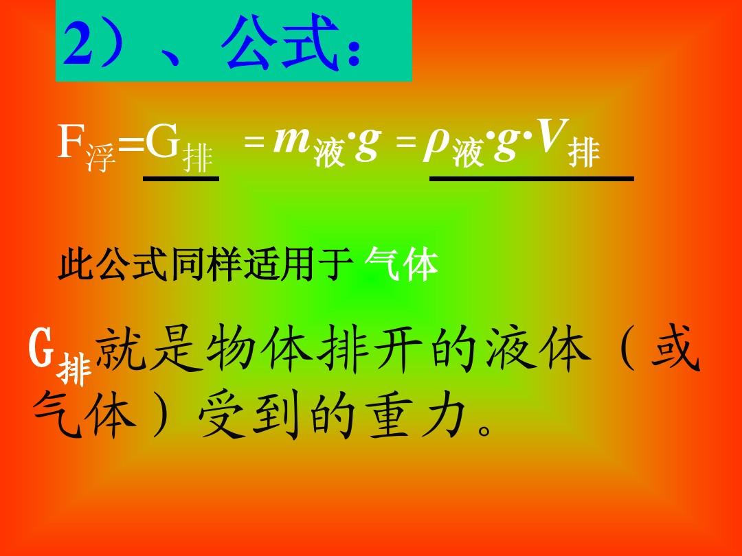 大气压强定理_大气压强的推导公式_大气压强公式pgh