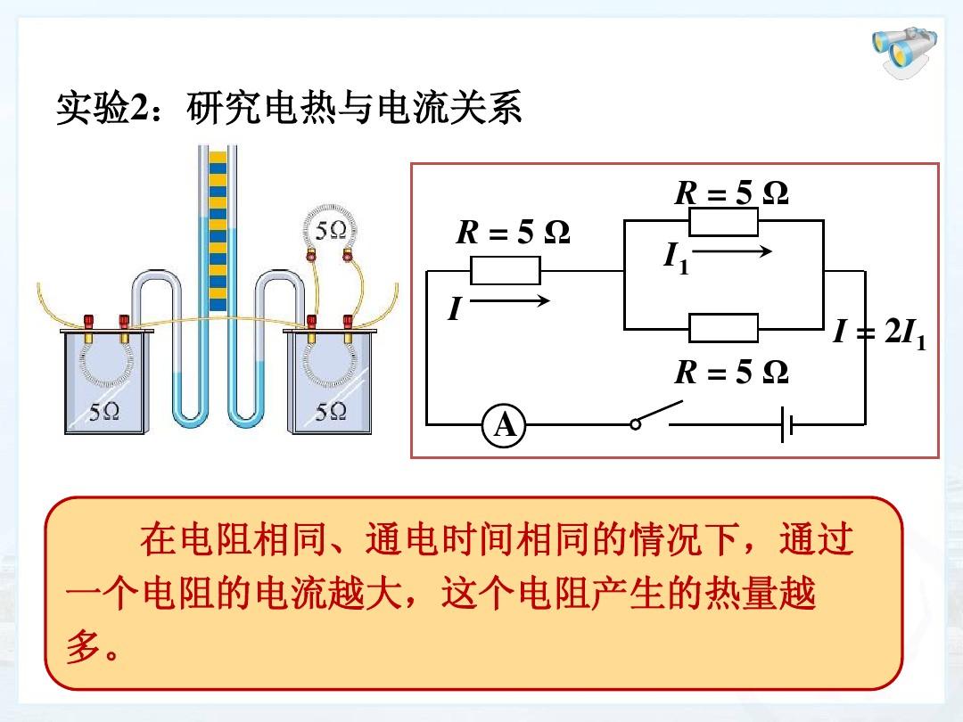 焦耳定律实验表格_焦耳定律实验题_焦耳定律的实验图