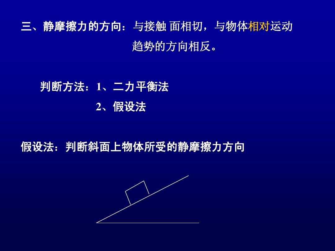 滑动力摩擦方向判断_滑动摩擦力的方向_滑动摩擦力动力