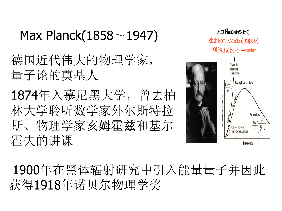 最早提出量子概念的物理学家_最早提出量子理论_最早提出量子力学