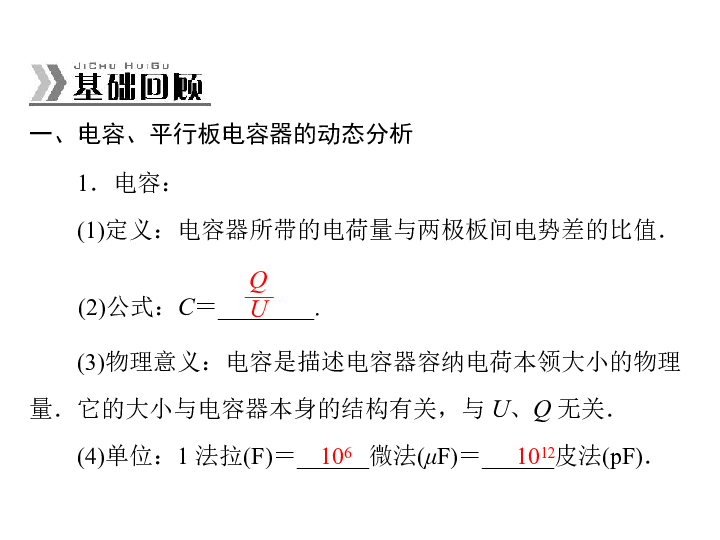 电容决定式_电容器电容决定式_电容决定式的物理意义