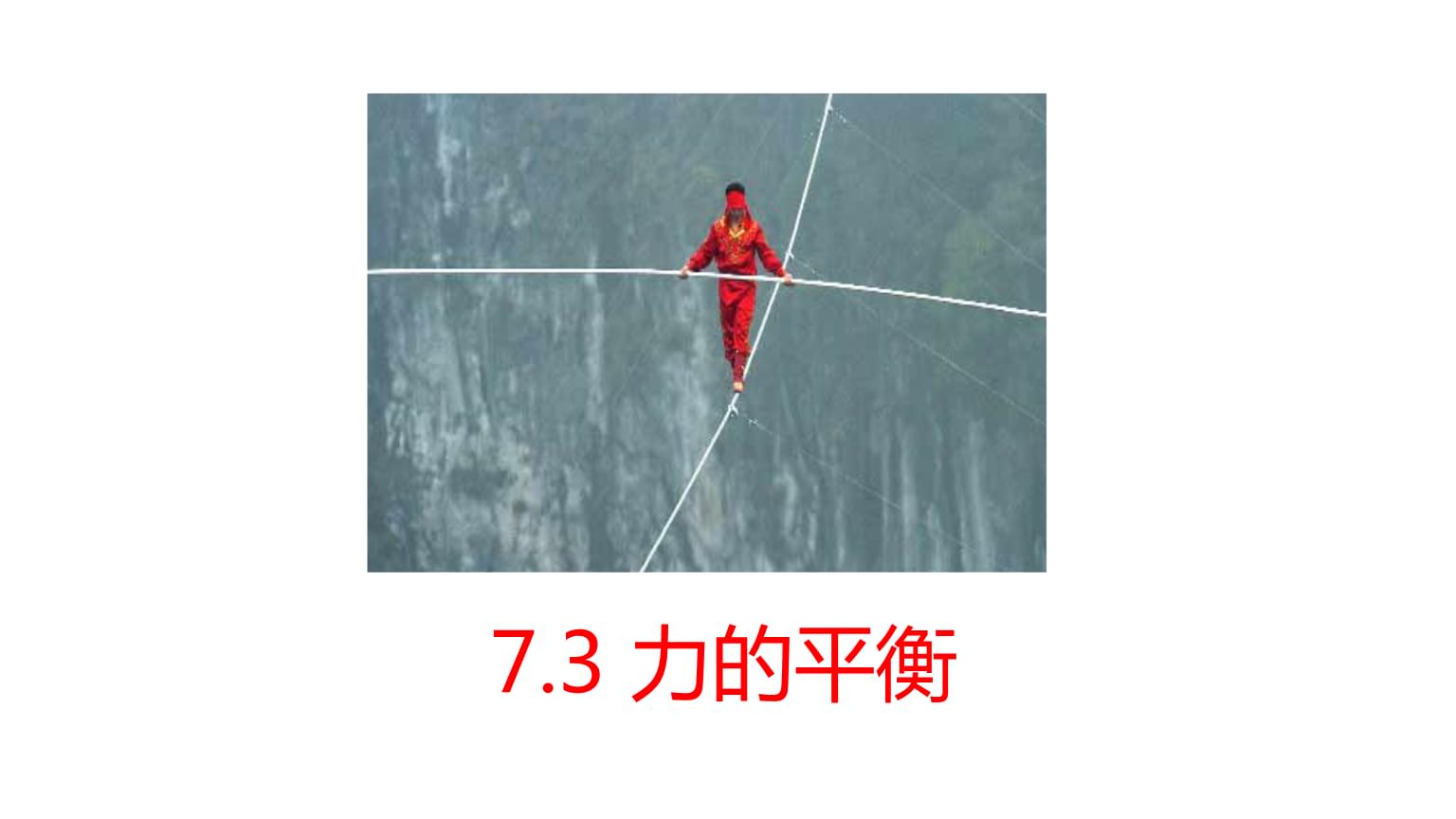 二力平衡教学目标_力的平衡教案教科版_力的平衡教学设计
