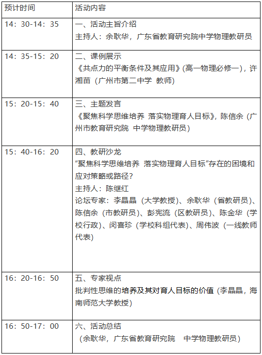 中学物理教学参考