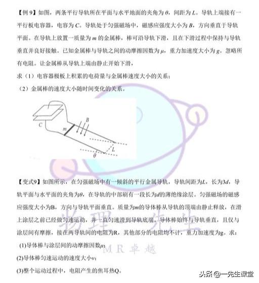 物理-电磁感应综合大题