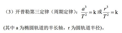 牛顿万有引力定律