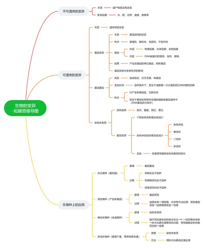 初中物理-思维导图