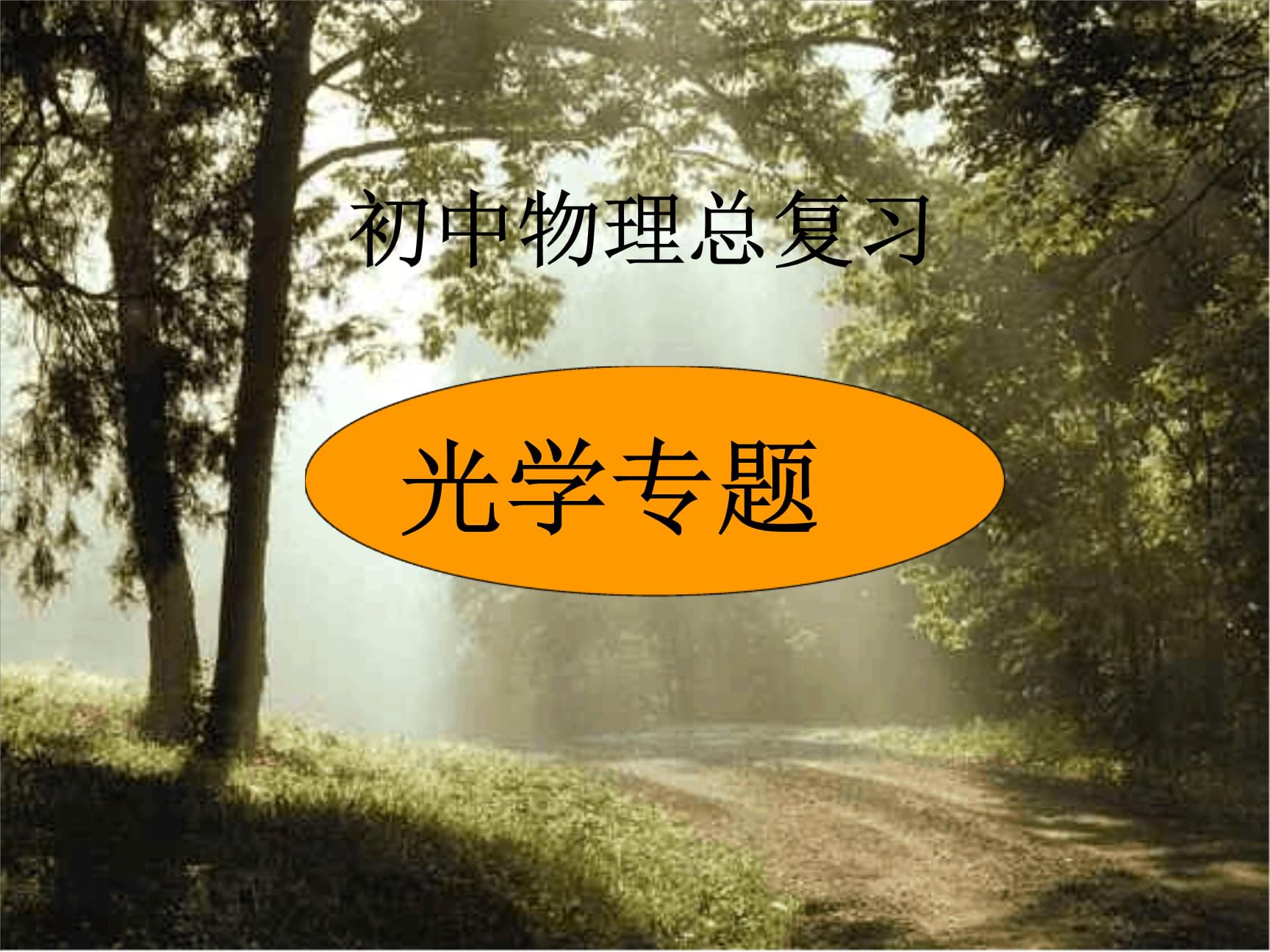 高中物理光学应用