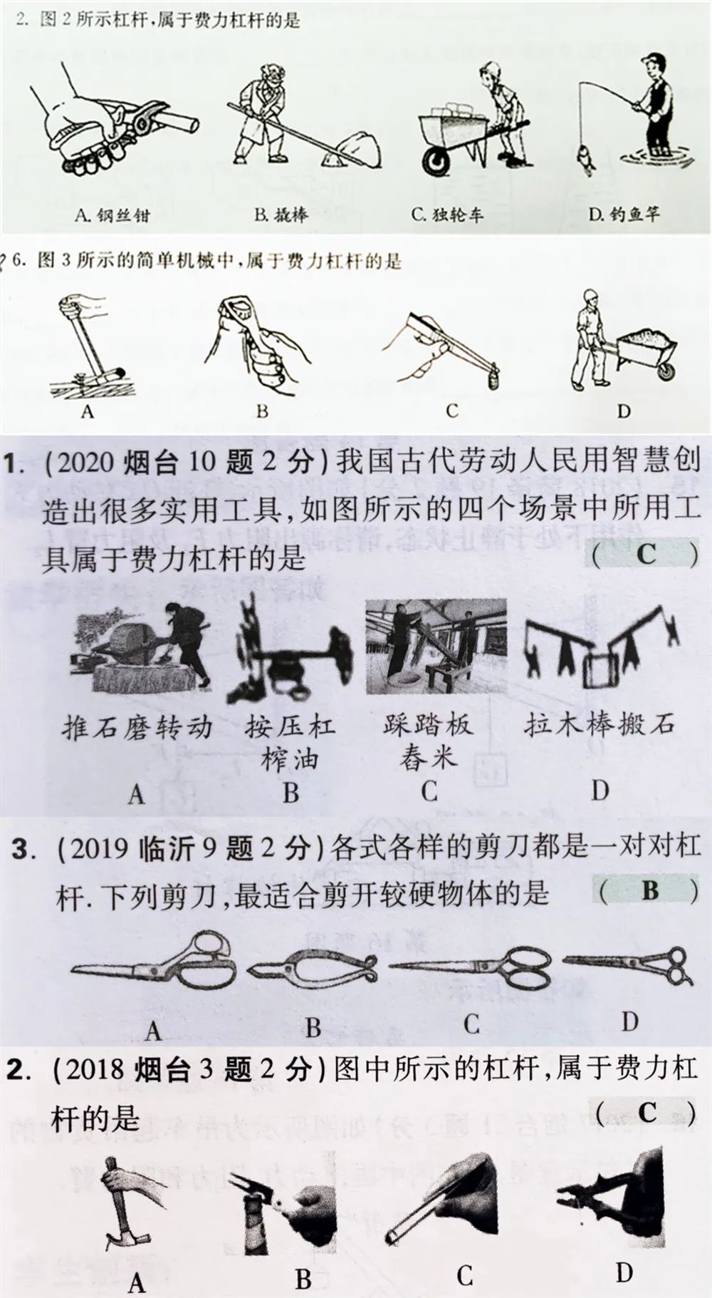 初中物理的画图