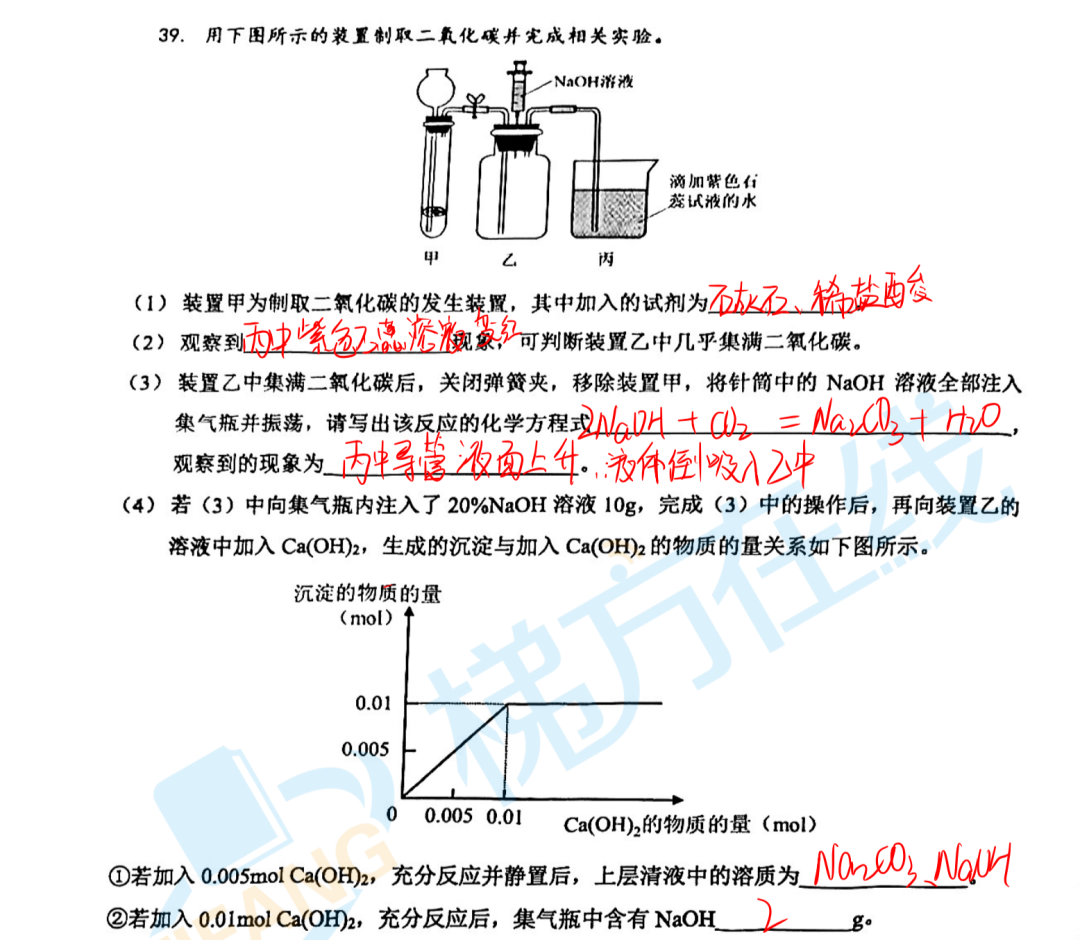 杨浦物理2024三模初中