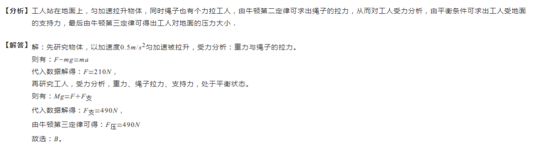 牛顿第二定律解题思路