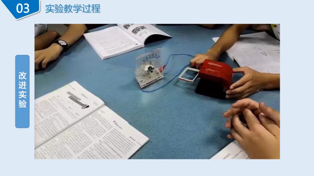 高中物理导线切割实验视频