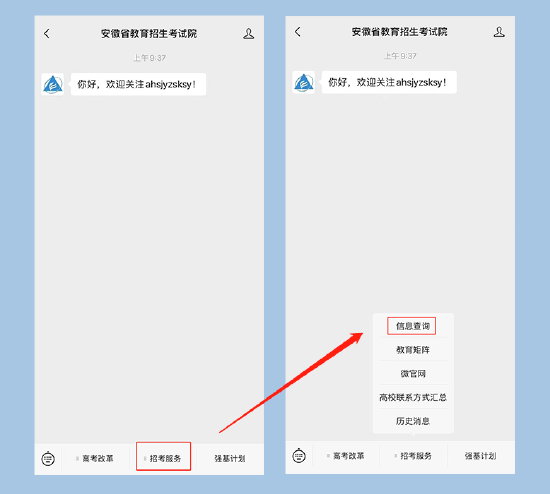 安徽省考试院官网查询