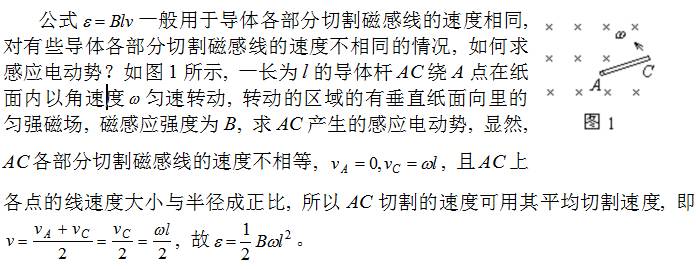高中物理知识点：电磁感应