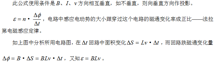 高中物理知识点：电磁感应