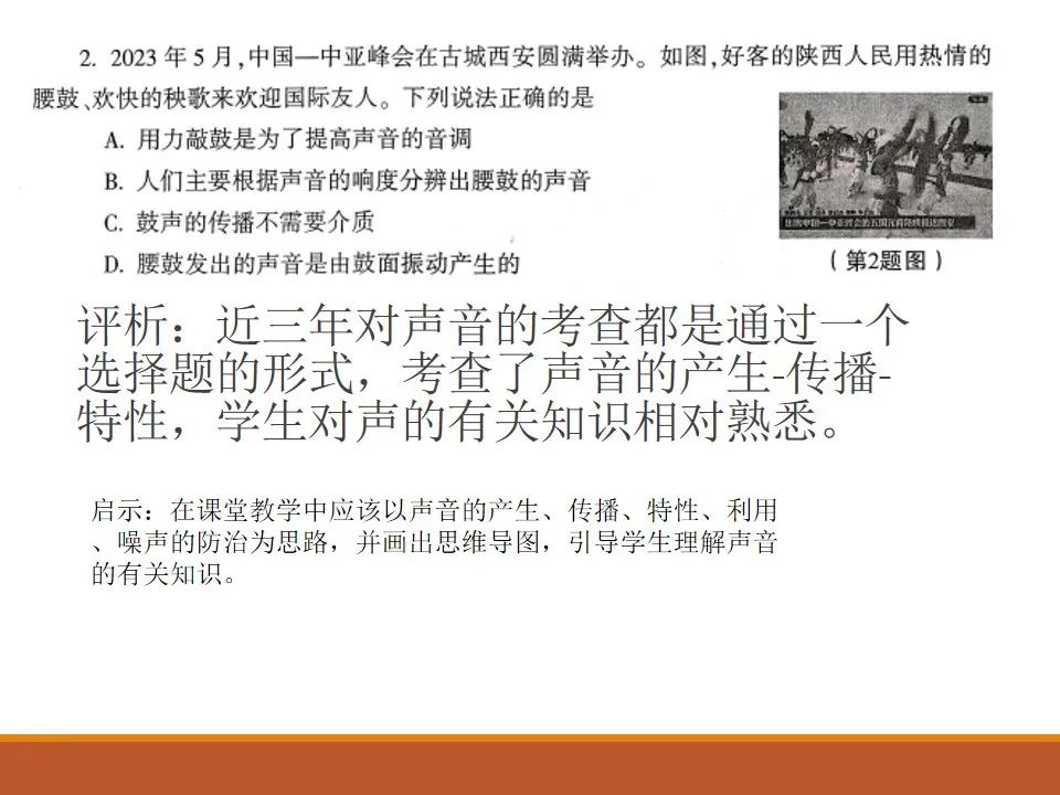 初中物理学科分析