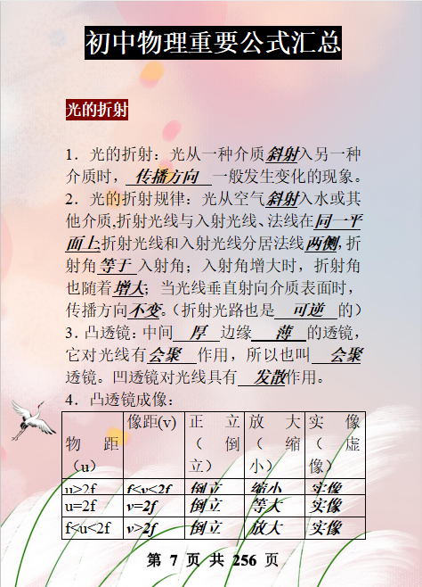 初中物理教师业务考试